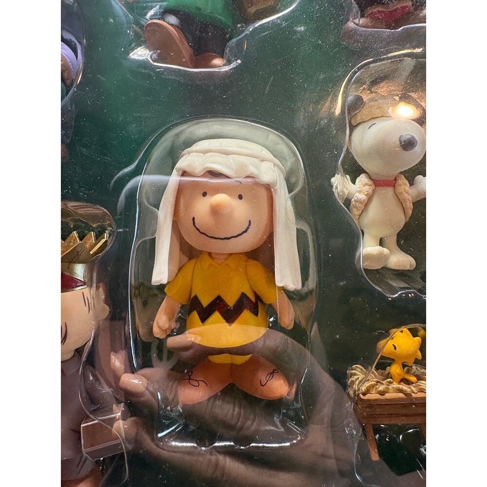 Peanuts Christmas Mini Nativity Pageant Set of 9 NIB - Picture 12 of 16